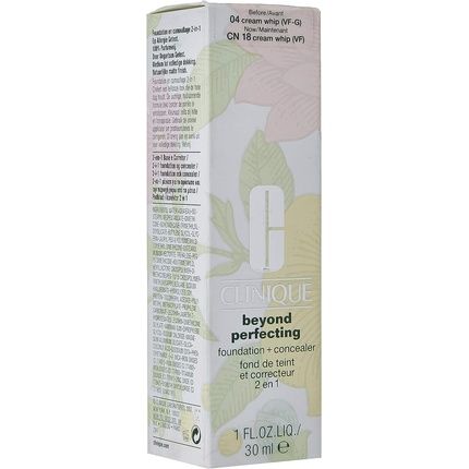Clinique Beyond Perfecting Foundation + Concealer Cn 18 Cream Whip 1 Fl.Oz. 30Ml - Image 3
