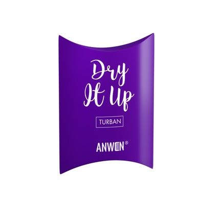 Anwen Dry It Up Hair Turban Black