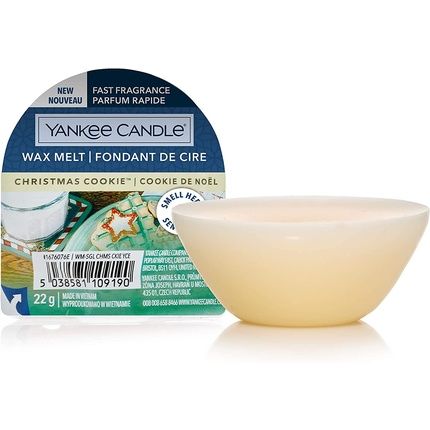 Yankee Candle Scented Wax Melts | Christmas Cookie | Up To 8 Hours Of Fragrance | 1