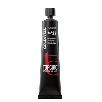 Goldwell Topchic Tube Hair Color 9Nbs Ultra Blonde Elumenated Beige Silver 60Ml