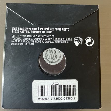 Mac Eyeshadow Mine Mulch 1.5G/0.05Oz - New In Box - Free Shipping