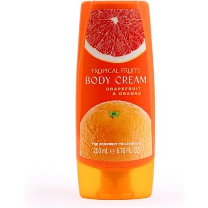 Tropical Fruits Grapefruit And Orange Body Cream 200Ml