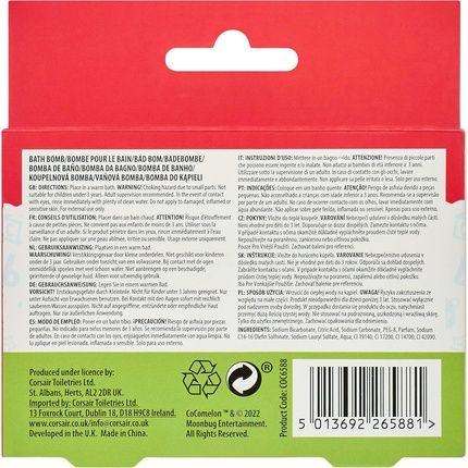 Large Rainbow Fizzer 150G - Pack Of 3