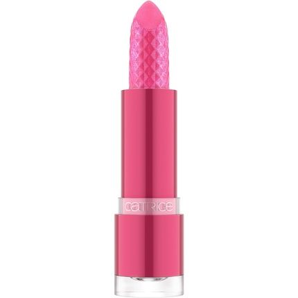 Catrice Glitter Glam Glow Lip Balm Lipstick No. 010 Pink Moisturizing Nourishing Color-Adapting Vegan Paraben-Free Microplastic-Free Nanoparticle-Free 3.2G