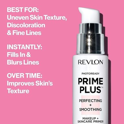 Revlon Prime Plus Makeup & Skincare Primer Hydrating And Smoothing With Vitamin B5 And Hyaluronic Acid 30Ml - Image 3