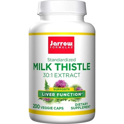 Jarrow Formulas Milk Thistle 150Mg Antioxidant Supporting Immune Response And Liver Function 200 Veggie Capsules - Up To 200 Servings