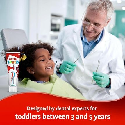 Aquafresh Kids Toothpaste Little Teeth 3-5 Years 50Ml - Image 3