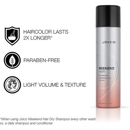 Joico Style & Finish Weekend Hair Dry Shampoo 255Ml - Image 3