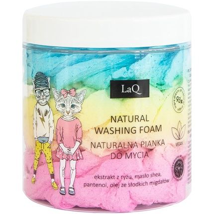 Laq Natural Foam For Washing Body And Hands With Fragrance