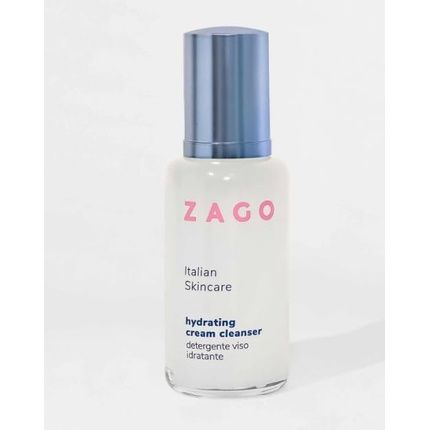 Zago Milano Hydrating Cream Cleanser With Mint Extract Vegan 100Ml