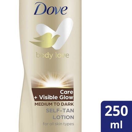 Dove Visible Glow Self-Tan Lotion 250Ml - Image 3