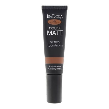 Isadora Natural Matt Oil-Free Mocha Foundation 35Ml