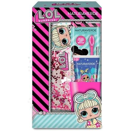 Naturaverde Kids Lol Surprise! Set Oral Care - Toothbrush And Toothpaste 75 Ml