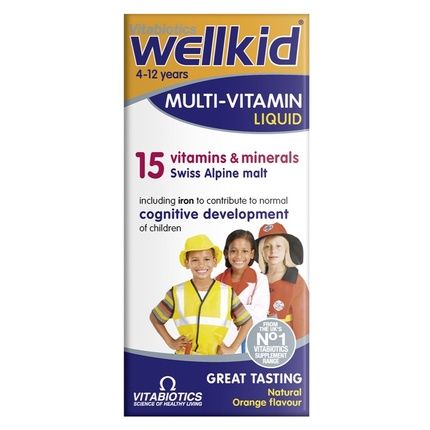 Vitabiotics Wellkid Multi-Vitamin Dietary Supplement Supporting Children'S Health 150Ml
