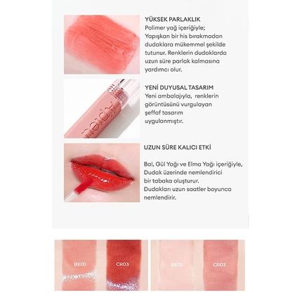 Apieu Juicy Pang Tint Long Lasting Glossy Lip Tint Cr05 - Image 3