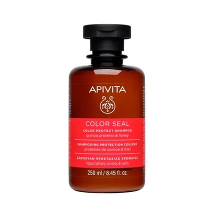 Apivita Colour Protecting Shampoo With Quinoa & Honey 250Ml Protects Colored Hair