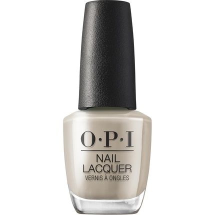 Opi Nail Lacquer Suzi'S Pager Opaque Dark Neutral Gray Creme Chip Resistant
