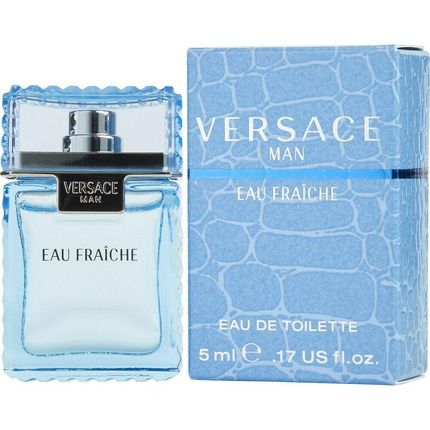 Versace Eau Fraiche Cologne For Men Eau De Toilette 5Ml Mini Or 3.4Oz - New - Image 3