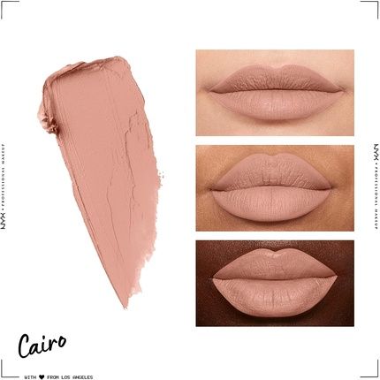 Nyx Professional Makeup Soft Matte Lip Cream Cairo 16 Creamy And Matte Finish 8Ml - Image 3