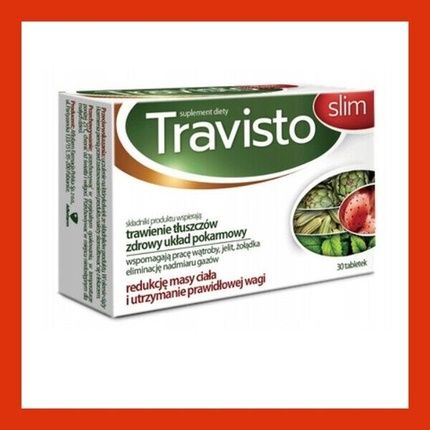 Travisto Slim Tablets For Liver Support, Flatulence Relief, And Fat Burning