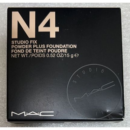 Mac Studio Fix Powder Plus Foundation N4 15G 0.52Oz - New In Box