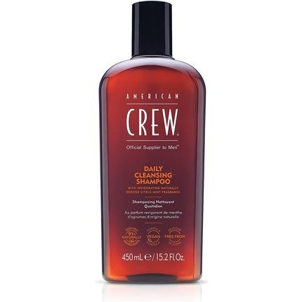 American Crew Daily Cleansing Shampoo Vegan And Silicone Free 450Ml