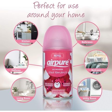 Airpure 250Ml Air-O-Matic Refill True Romance - Image 3
