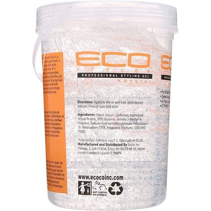 Eco Styler Professional Styling Gel Krystal Maximum Hold 5Lb Clear
