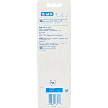 Oral-B 1-2-3 Classic Care Toothbrushes - Image 3