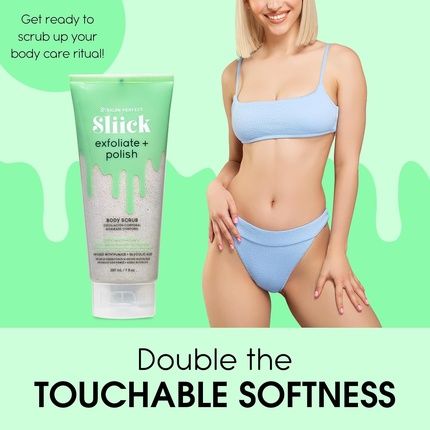 Salon Perfect Body Scrub 207Ml Softens Exfoliates Polishes For Glowing Skin Travel Size Cruelty Free