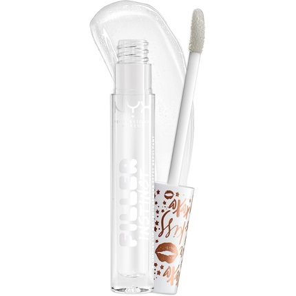 Nyx Professional Makeup Filler Instinct Plumping Polish Shimmery Lip Gloss 2.5Ml Let'S Glaze