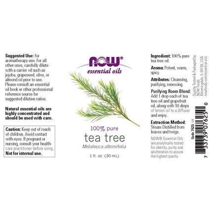 Now Foods Tea Tree Oil 1 Oz