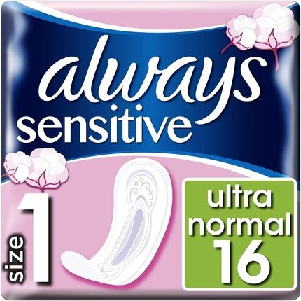 Always Ultra Sensitive Normal Sanitary Pads Size 1