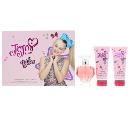 Jojo Siwa Be You Eau De Parfum 3 Pieces Gift Set 100Ml