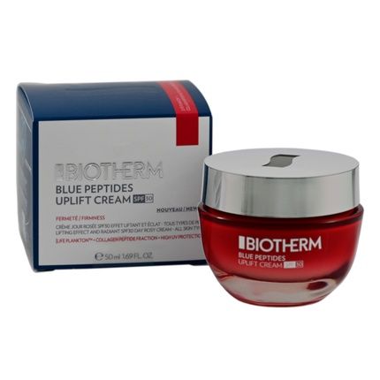 Biotherm Blue Peptides Uplift Cream Spf30 50Ml Face Moisturizer With Sun Protection