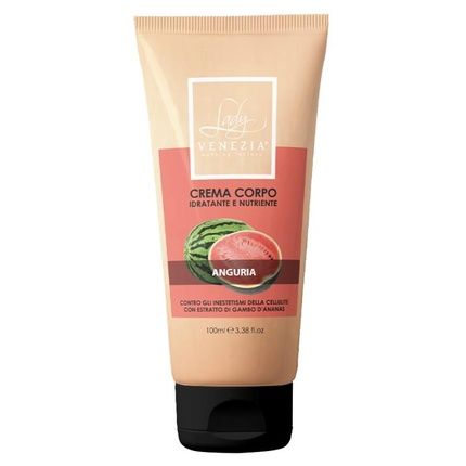 Lady Venezia Moisturizing And Nourishing Body Cream Against Cellulite - Watermelon 100 Ml (Pack Of 3)