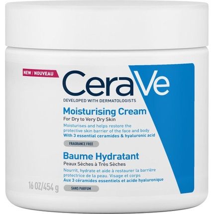 Cerave Hydrating Cream For Dry To Very Dry Skin 454G