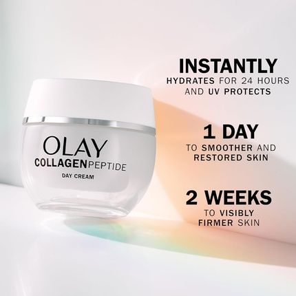 Olay Collagen Peptide Face Moisturizer Day Cream Spf 30 With Niacinamide And Antioxidant Vitamin E Advanced Anti-Aging Skin Care 50Ml - Image 3