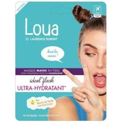 Loua Hydrating And Protecting Hand Sheet Mask 1 Pair 14Ml