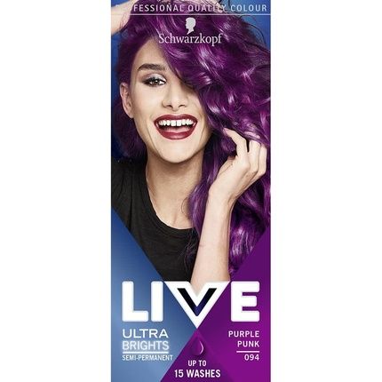 Schwarzkopf Live Hair Colour Ultra Brights 094 Purple Punk