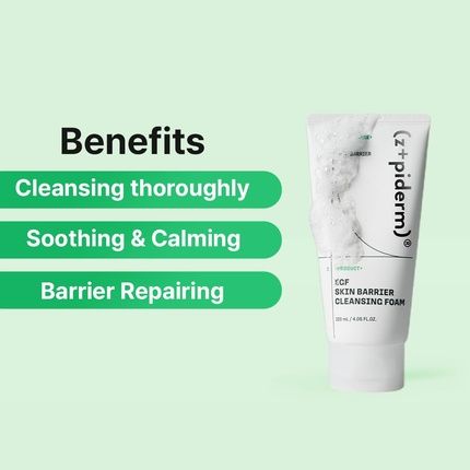 Zipiderm Egf Deep Cleansing Foam Korean Gentle Facial Cleanser - Image 3