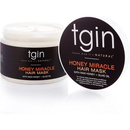 Tgin Honey Miracle Hair Mask Deep Conditioner 12Oz - Image 3