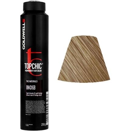 Goldwell Topchic 8N@Gb Light Blonde Gold Beige Can 250Ml