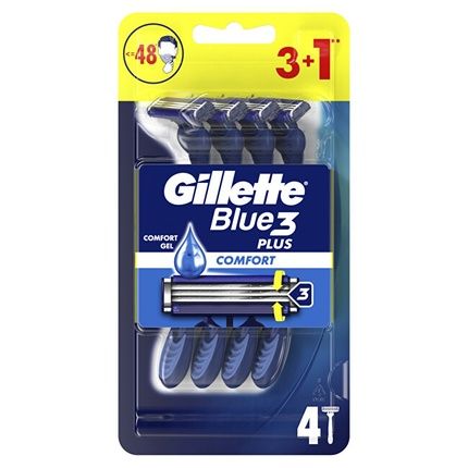 Gillette Disposable Razor Blue3 Plus Comfort 31 Pcs