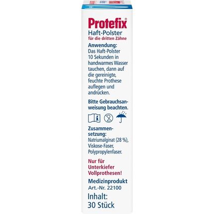 Protefix Adhesive Pad For Lower Jaw 30 Pieces - Image 3