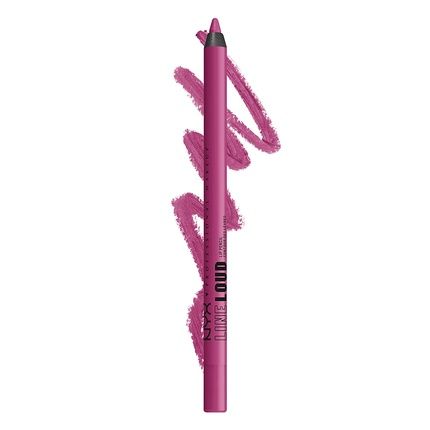 Nyx Professional Makeup Line Loud Lip Liner Hottie Hijacker 09 Hot Blue Pink