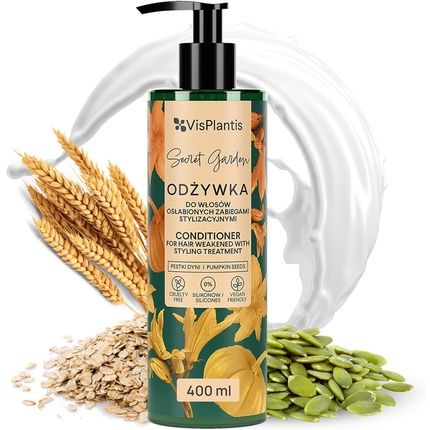 Vis Plantis Hair Conditioner For Weakened Hair With Styling Treatments 400Ml