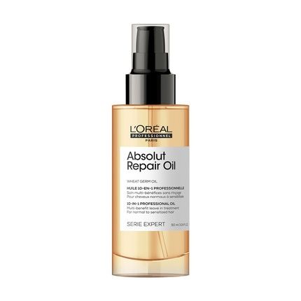 L'Oreal Professionnel Serie Expert Absolut Repair Oil 10 In 1 Hair Oil For Normal And Sensitive Hair 90Ml