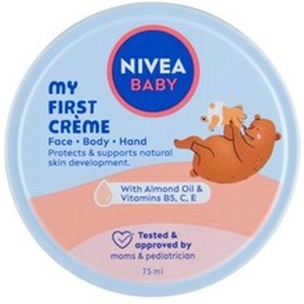 Nivea Baby Multifunctional Cream For Face And Body - 75 Ml