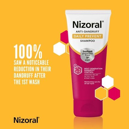 Nizoral Antidandruff Daily Prevent Shampoo For Dry Itchy Scalp